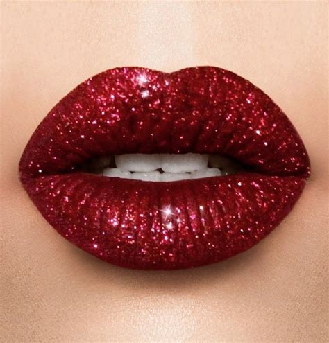 red glitter lipstick sephora